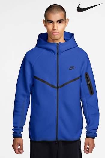 Nike Game Blue Tech Fleece Zip Through Hoodie (B53156) | £110