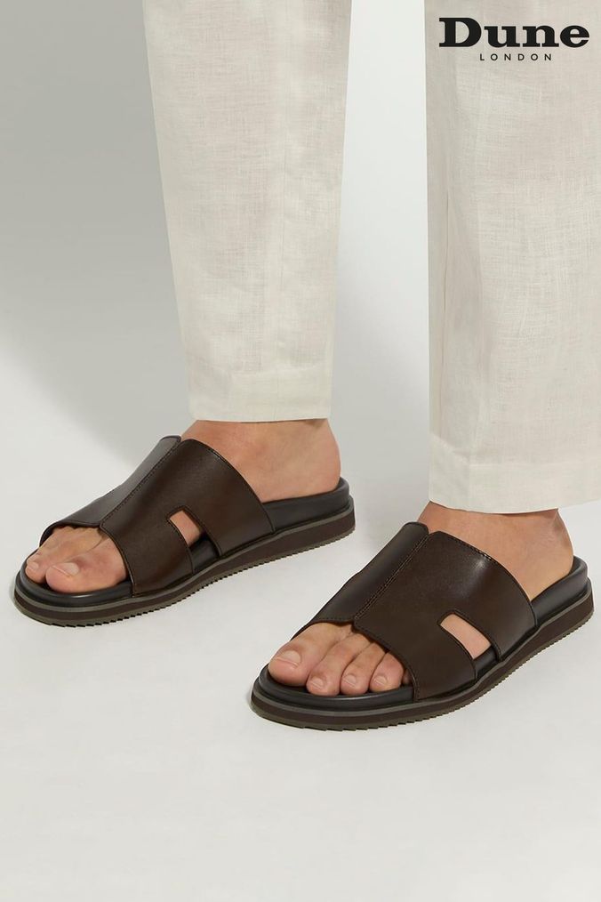 Men s Leather Sandals Next Official Site