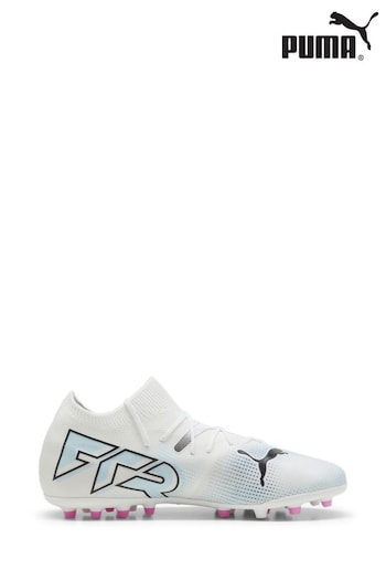 Puma White FUTURE 7 MATCH MG Mens Football Boots (B53239) | £80