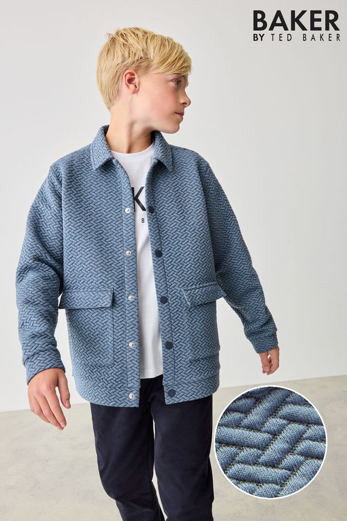AyurvedicpointcongressShops Buy Boys Jackets 10 11 Years Blue Baker by Ted Baker Coatsandjackets Online Nike Sportswear Essential Biker
