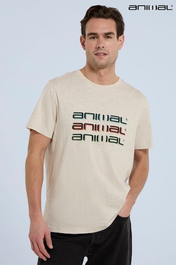 Animal Classico Organic Brown T-Shirt (B53760) | £25