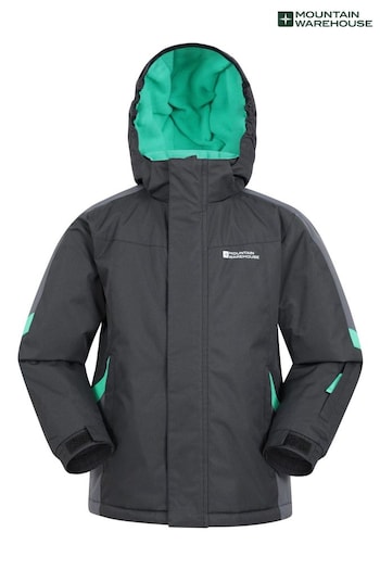 Mountain Warehouse Grey Raptor Kids Snow Jacket (B54096) | £48