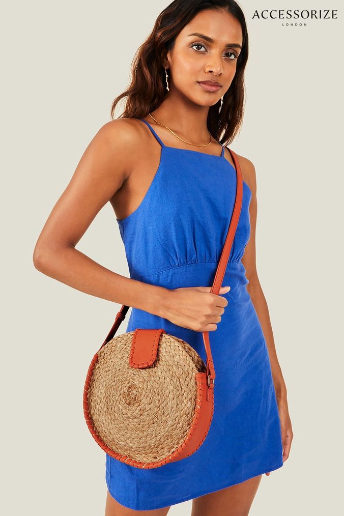 Accessorize orange bag deals