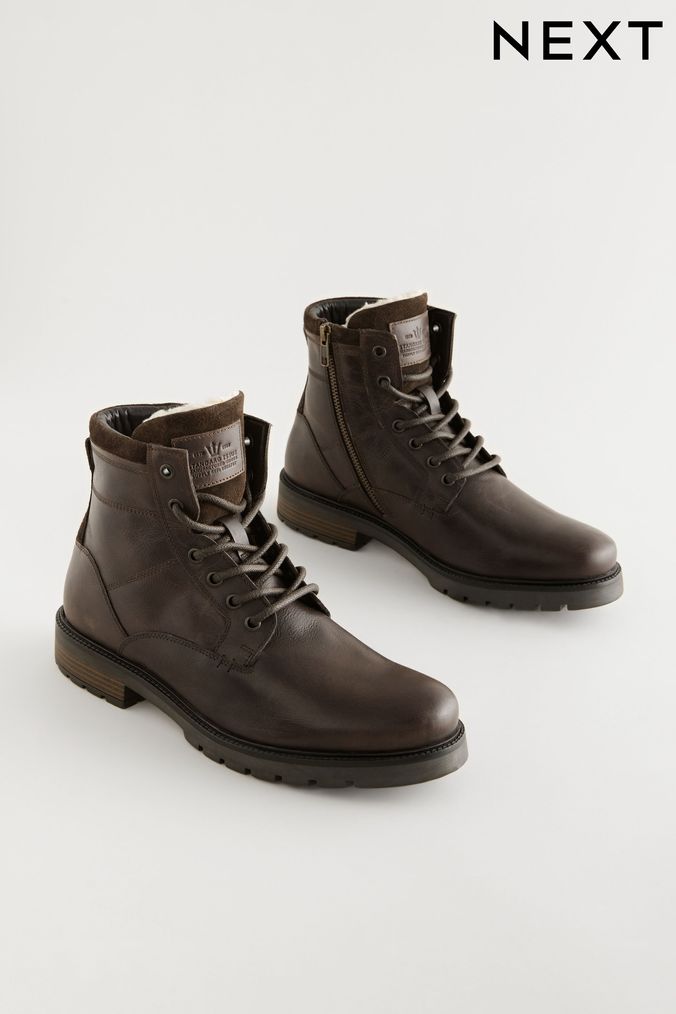 Mens soft leather boots uk outlet