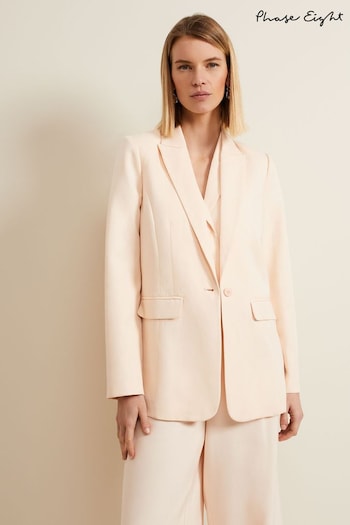 Phase Eight Pink Bianca Peach Suit Jacket (B54800) | £139