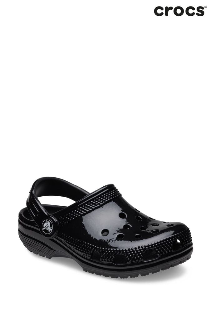 Boys discount black crocs