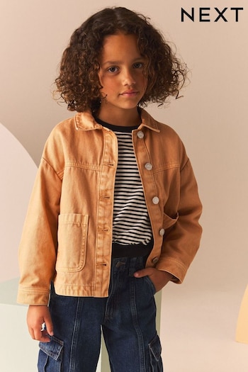 Sand Denim Shacket (3-16yrs) (B54830) | £19 - £25