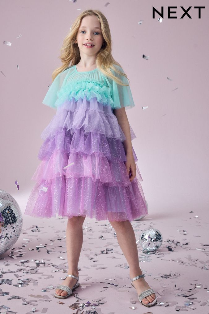 Buy Girls Dresses Tulle Mesh Online Next UK