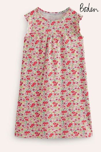 Boden Pink Short-Sleeve Nightie (B55241) | £27 - £32