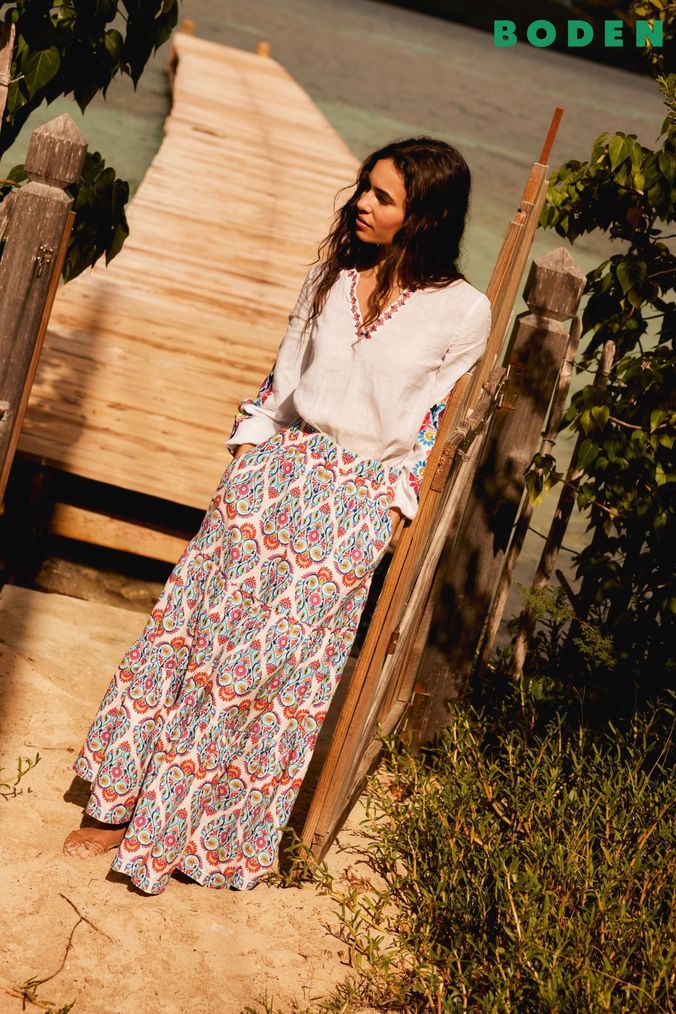 Boden womens summer skirts 2025