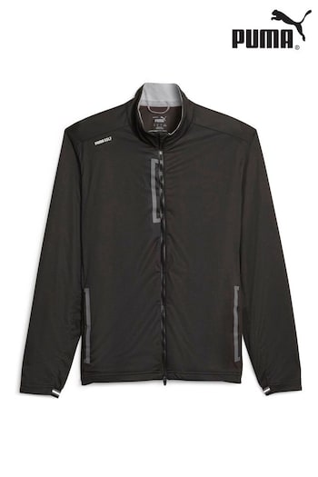 Puma thunder Black Golf Channel Softshell Mens Jacket (B55337) | £120