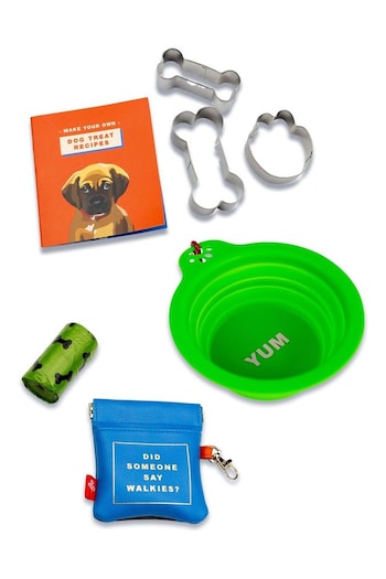 Emily Brooks Sustainable Poop Pouch, Treat Kit & Collapsible Dog Bowl Set (B55355) | £30