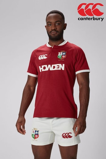 Canterbury Red British & Irish Lions Rugby Replica Jersey (B55446) | £82