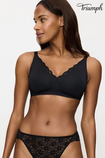 Triumph Amourette Non wired Black Bra (B55611) | £48