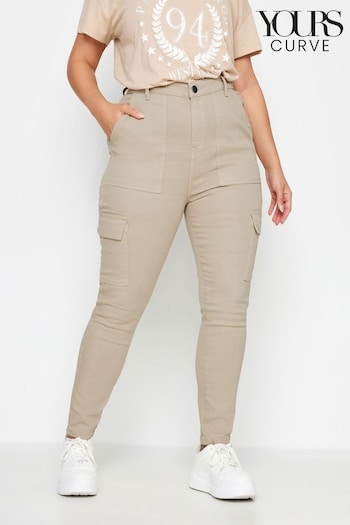 Yours Curve Natural Cargo AVA the Jeans (B55634) | £34