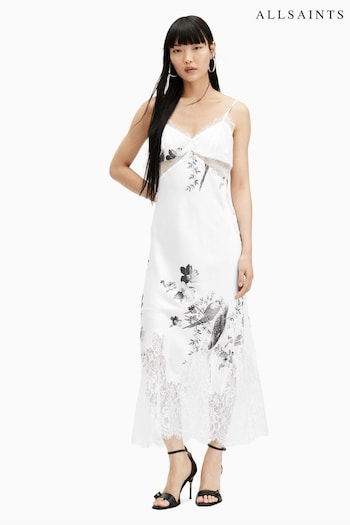 AllSaints White Evangelia Iona Dress (B55671) | £259