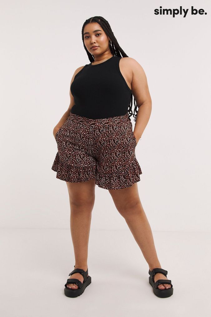 Plus size women's shorts online cheap