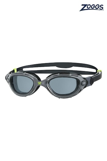 Zoggs Adult Original Predator Flex Polarized Black Goggles (B56103) | £36