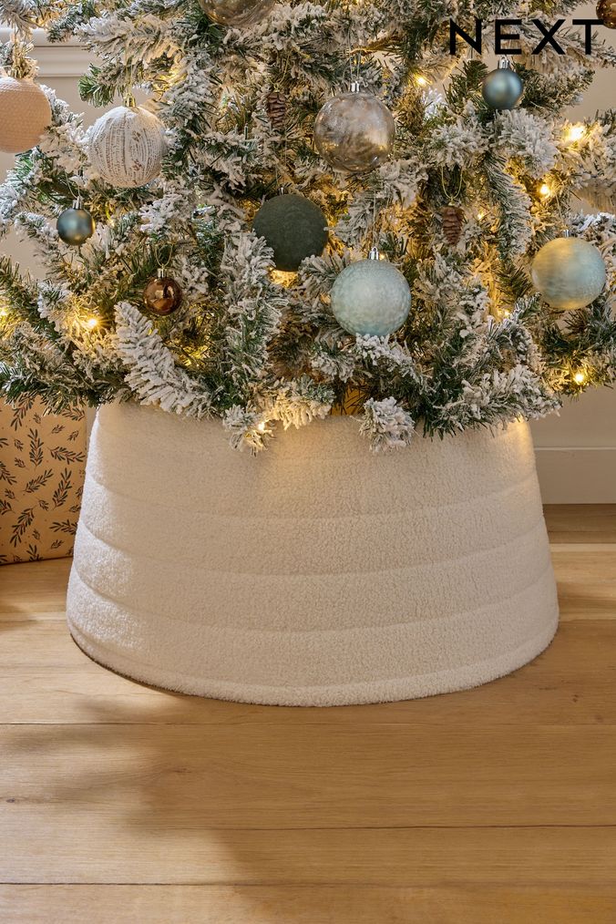 Grey tree skirt next clearance