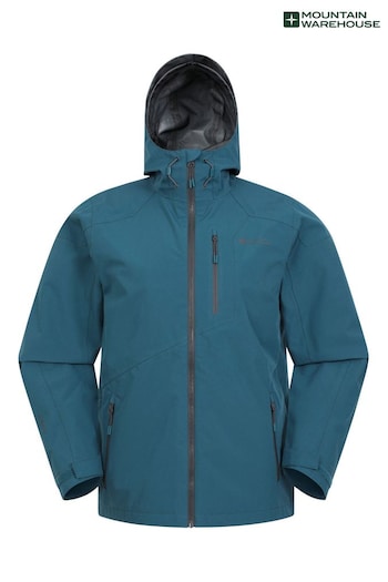 Mountain Warehouse Grey Mens Bachill 3 Layer Waterproof Jacket (B56254) | £96