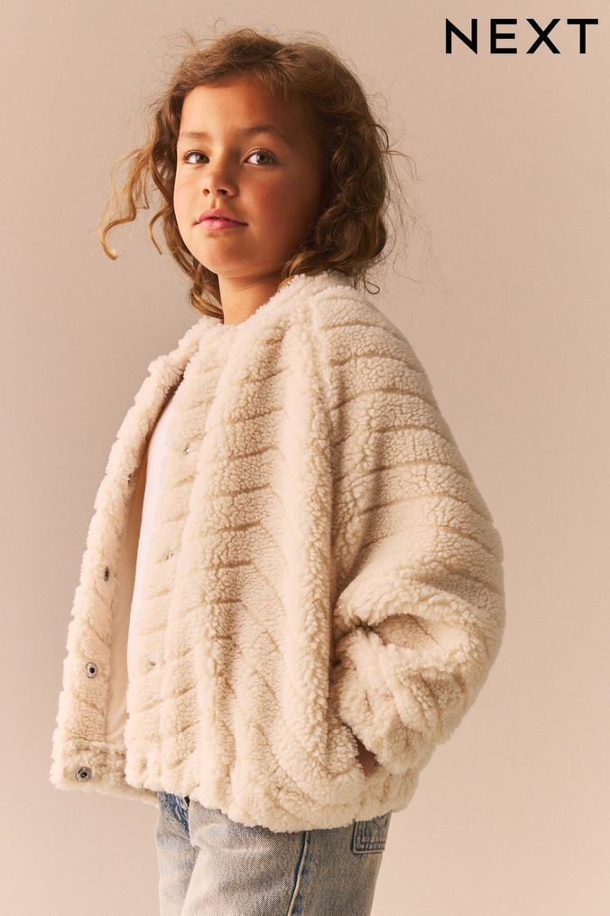 Girls cream jacket online