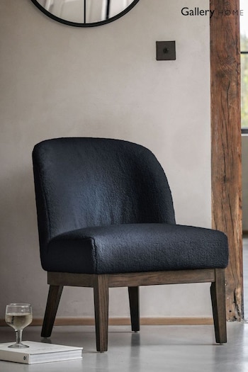 Gallery Home Blue Bonnie Upholstered Chair (B56396) | £500