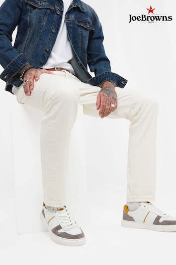 Joe Browns Cream Sensational Slim Contrast Jeans (B56515) | £50
