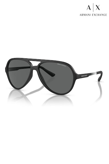 Armani Exchange Ax4133S Phantos Black Sunglasses (B56885) | £79