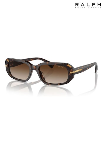 Ralph By Ralph Lauren Ra5311U Oval Brown Sunglasses (B56936) | £96