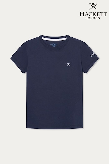 Hackett London Older Boys Blue T-Shirt (B57003) | £25