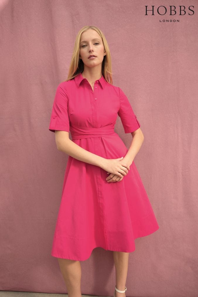 Buy Women s Pink Hobbs Dresses Online Next UK