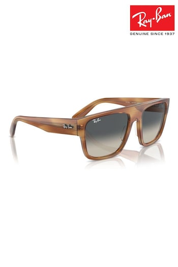 Ray-Ban Drifter Rb0360S Square Brown Sunglasses (B57245) | £166