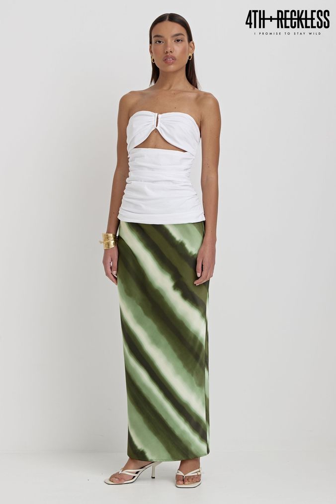 Buy Women s White Bandeau Tops Online Next UK