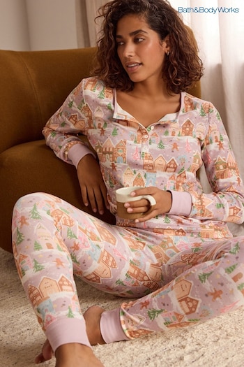 Bath & Body Works Gingerbread Waffle Pyjama Set (B57915) | £40