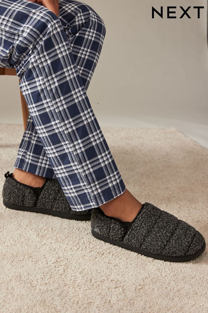 Men s Slippers Mules Moccasins Boots Next