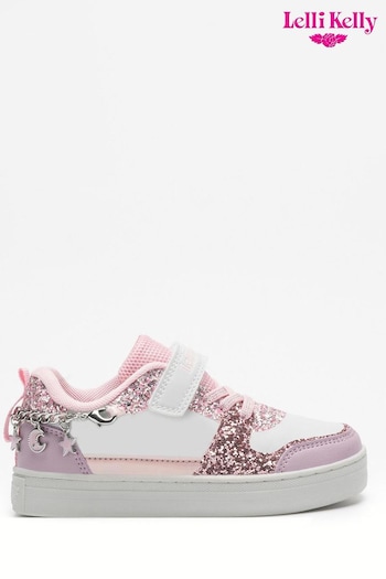 Lelli Kelly Light Pink Gioello Scarpa Trainers (B58242) | £60