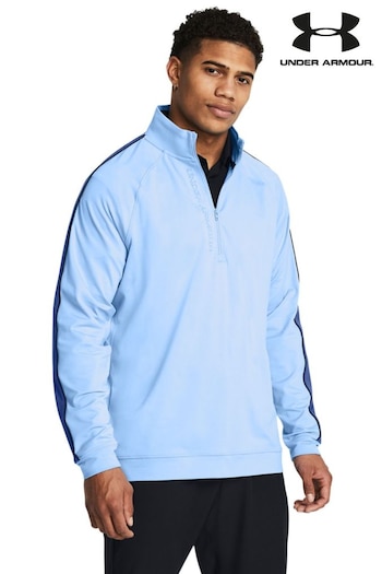 Under Armour Blue Golf Storm Midlayer Half Zip Sweatshirt (B58714) | £70