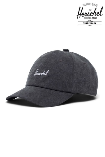 Herschel Supply Co. Sylas Stonewash Black Cap (B58996) | £35