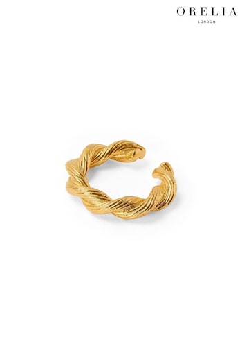 Orelia London Gold Tone Twist Textured Ear Cuff (B59064) | £18
