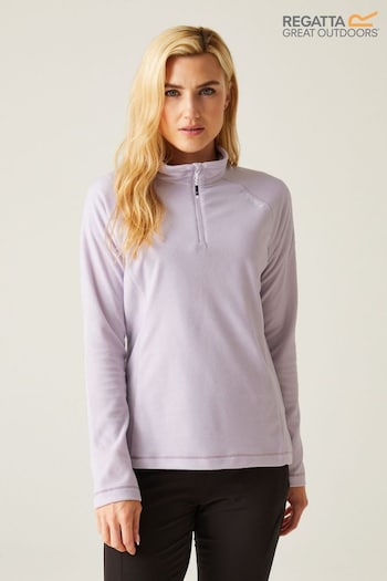 Regatta Purple Womens Montes Half Zip Fleece (B59150) | £21