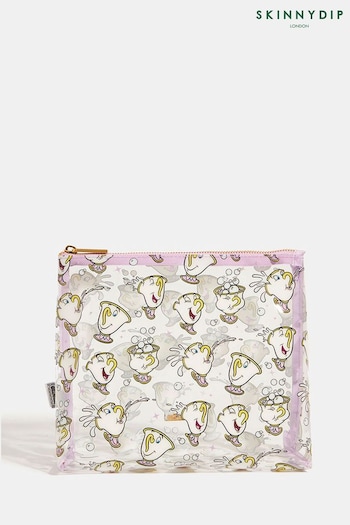Skinnydip Purple Disney Chip Wash Bag (B59351) | £20