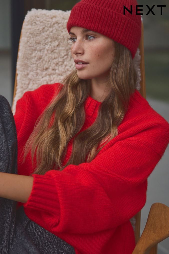 Red knitwear new arrivals