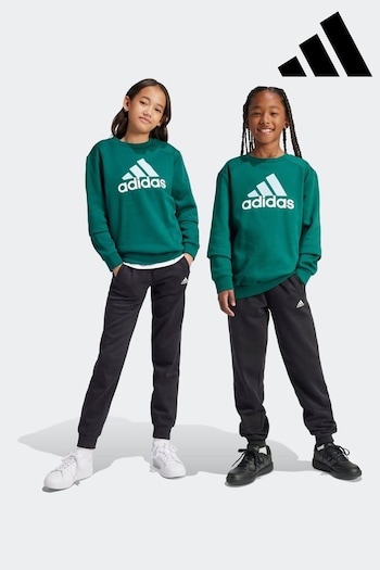 adidas Green Kids halfwear Essentials Big Logo Fleece Jogger Set (B59546) | £40