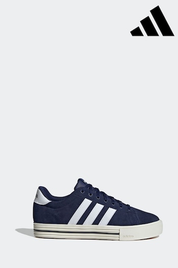 adidas Blue/White Daily 4.0 Trainers (B59862) | £60