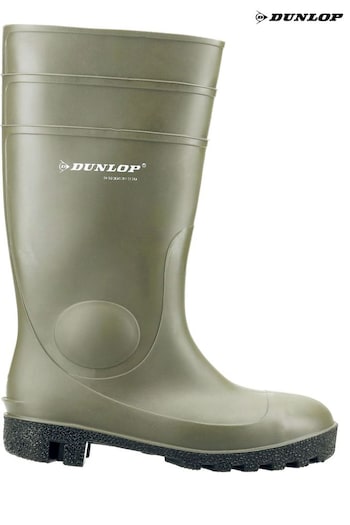 Dunlop Green Protomastor Safety Wellingtons Boots (B60121) | £25.50