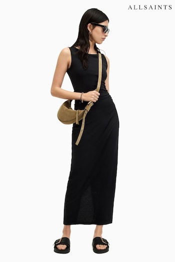 AllSaints Black Katarina Dress (B60298) | £99