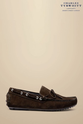 Charles Tyrwhitt Brown Driving Loafers (B60727) | £100
