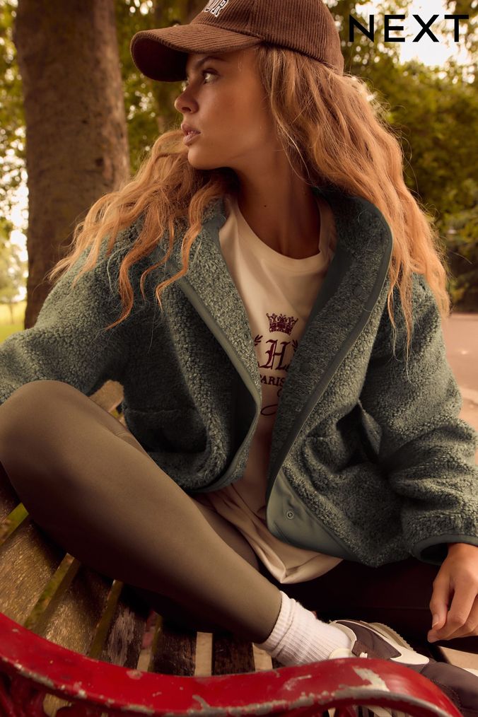 Women s Green Fleeces Next Official Site