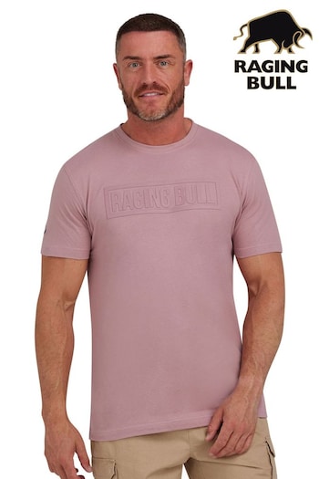 Raging Bull Pink Highbuild T-Shirt (B61148) | £29 - £31