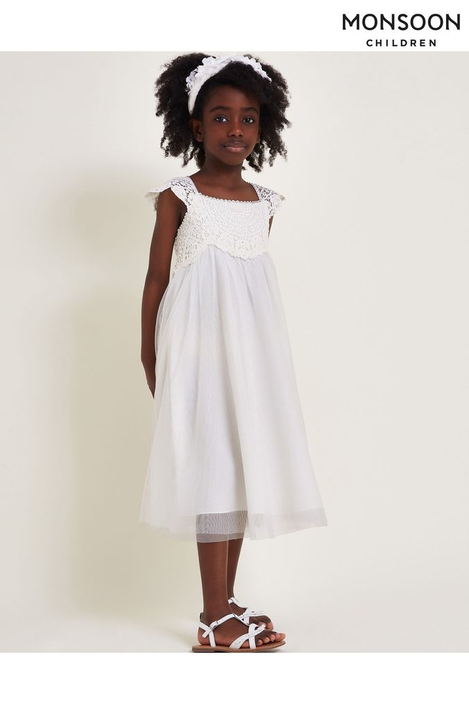 Buy Girls Gold Monsoon Dresses Online Next UK